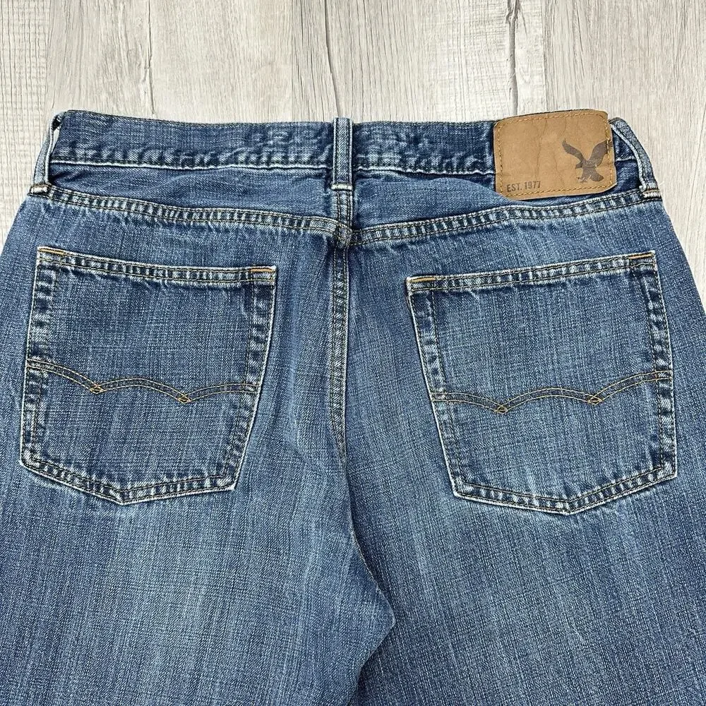 VTG American Eagle Outfitters Jeans Mens 32x30 Original Boot Denim Cotton Y2K